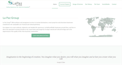 Desktop Screenshot of lapazgroup.com